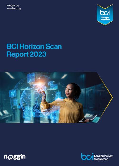 BCI Horizon Scan Report 2023 - Cover