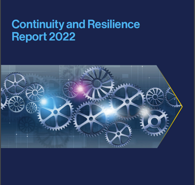 Continuity & Resilience Report 2022