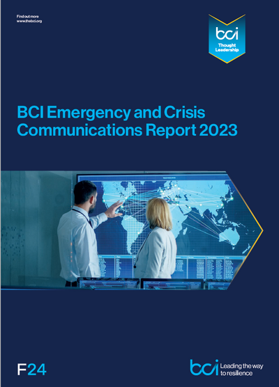 BCI Emergency & Crisis Communications Report 2023