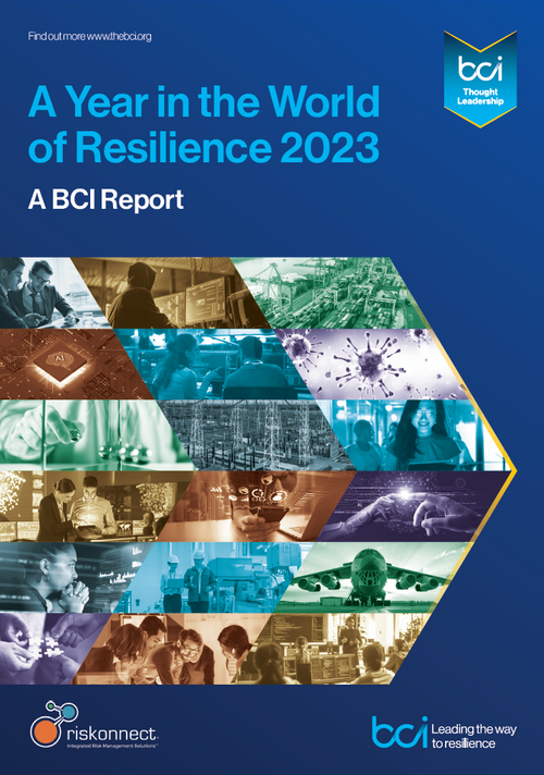 BCI Horizon Scan Report 2023 - Cover